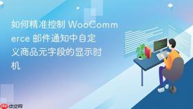 如何精准控制 WooCommerce 邮件通知中自定义商品元字段的显示时机