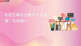 如何正确区分数字 0 与空值、无效输入