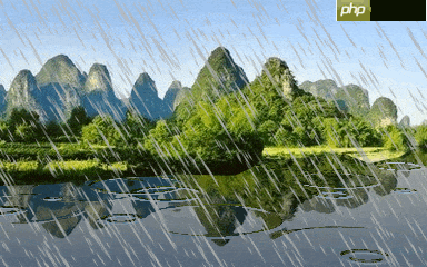 水波器制作下雨动画技巧