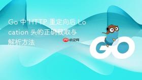 Go 中 HTTP 重定向后 Location 头的正确获取与解析方法
