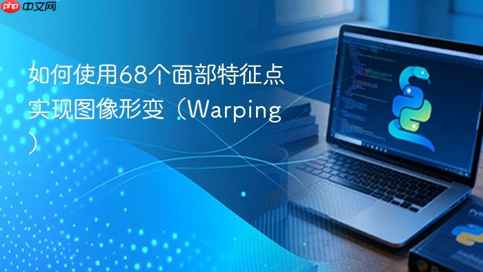 如何使用68个面部特征点实现图像形变(Warping)