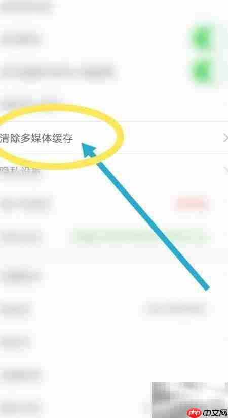 开启人人直播清除缓存功能