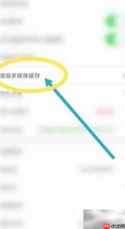 开启人人直播清除缓存功能