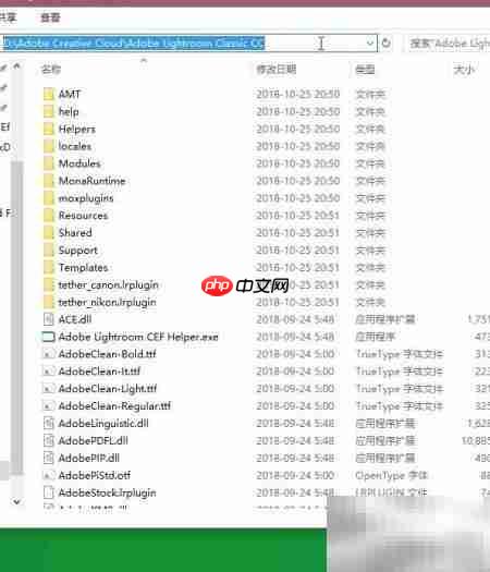 Lightroom Classic CC 2019 安装激活指南