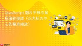 JavaScript 图片平移与鼠标滚轮缩放（以光标为中心的精准缩放）
