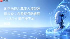 地平线把AI基座大模型装进大众：白盒授权酷睿程，L3/L4 量产按下加速键