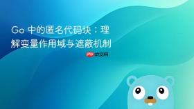 Go 中的匿名代码块：理解变量作用域与遮蔽机制
