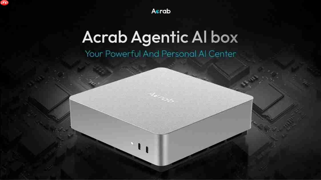Acrab发布GELIX 1芯片及Agent Box个人边缘AI系统