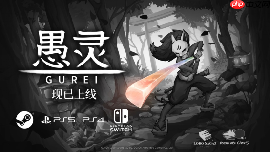 高难度和风手绘动作游戏《愚灵》 今日Steam、PS5&PS4、Switch多平台同步发售