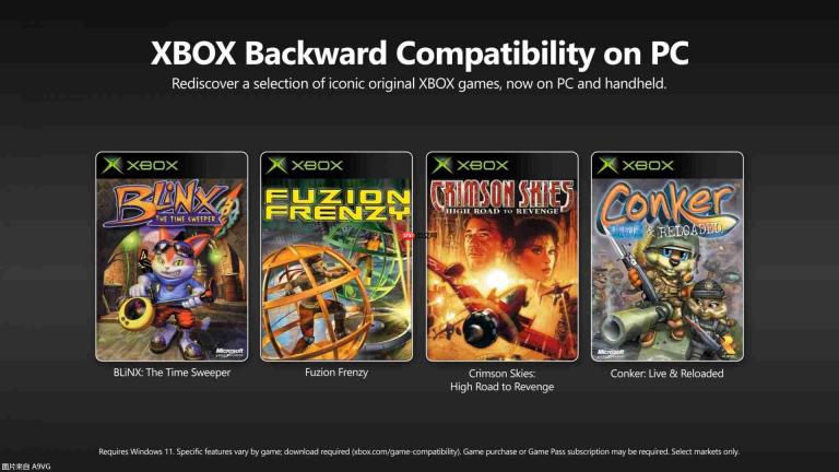 Xbox正式开启PC向下兼容计划 首批经典Xbox游戏登陆Windows平台