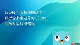 JSON 不支持尾随逗号:解析含多余逗号的 JSON 会触发运行时错误