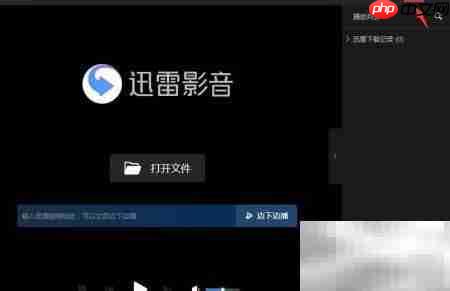 迅雷影音智能字幕设置方法
