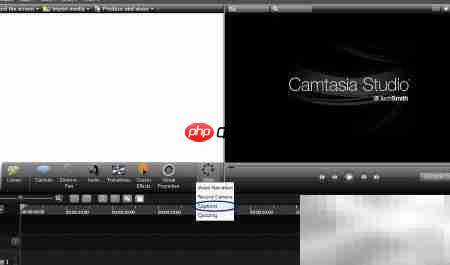 Camtasia添加音乐字幕技巧