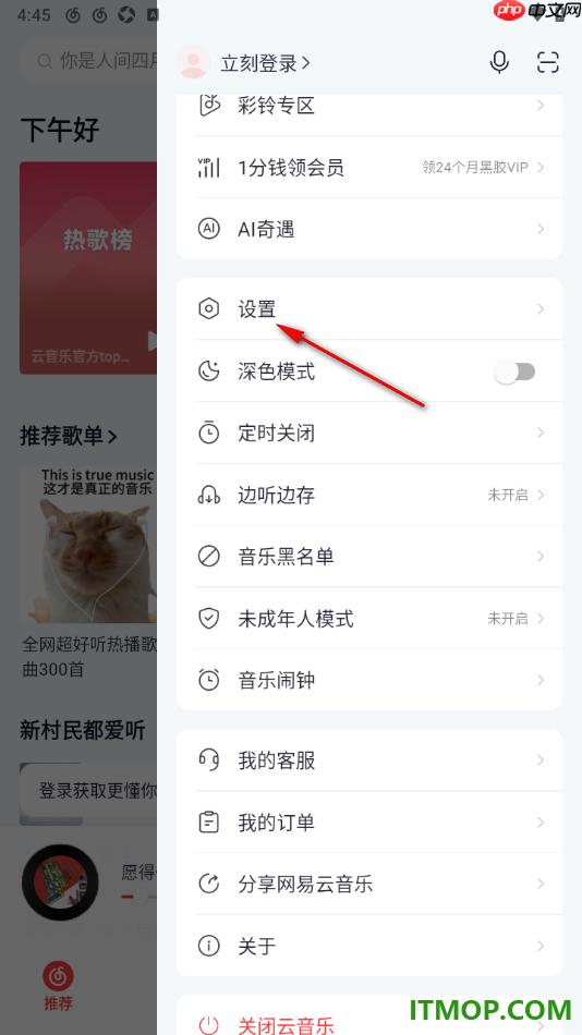 网易云音乐手机版设置允许麦克风权限访问的方法
