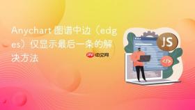 Anychart 图谱中边(edges)仅显示最后一条的解决方法