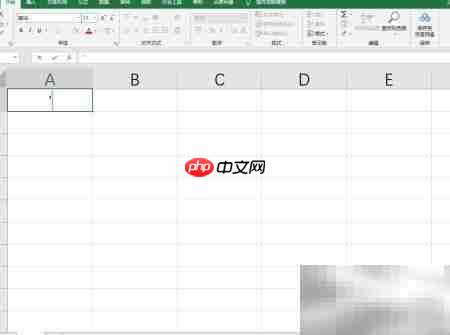 Excel2019输入01的方法