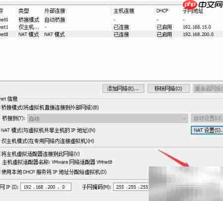 VMware虚拟机NAT上网配置