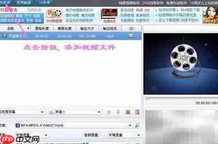 DAT转MP4一键转换