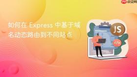 如何在 Express 中基于域名动态路由到不同站点