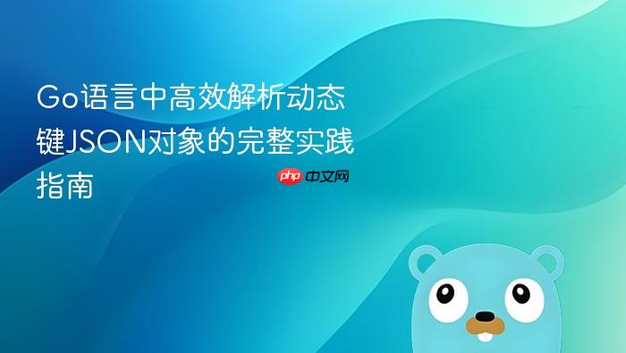 Go语言中高效解析动态键JSON对象的完整实践指南