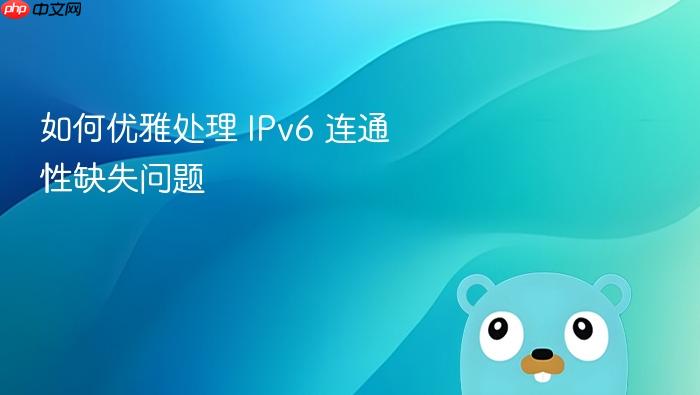 如何优雅处理 IPv6 连通性缺失问题