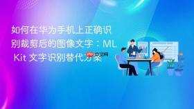 如何在华为手机上正确识别裁剪后的图像文字:ML Kit 文字识别替代方案
