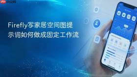 firefly写家居空间图提示词如何做成固定工作流