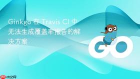 Ginkgo 在 Travis CI 中无法生成覆盖率报告的解决方案
