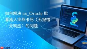如何解决 cx_Oracle 批量插入突然卡死(无报错、无响应)的问题