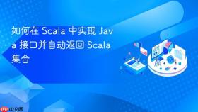 如何在 Scala 中实现 Java 接口并自动返回 Scala 集合