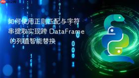 如何使用正则匹配与字符串提取实现跨 DataFrame 的列值智能替换