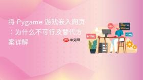 将 Pygame 游戏嵌入网页：为什么不可行及替代方案详解