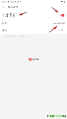 网易云音乐手机版设置允许启用音乐闹钟的方法