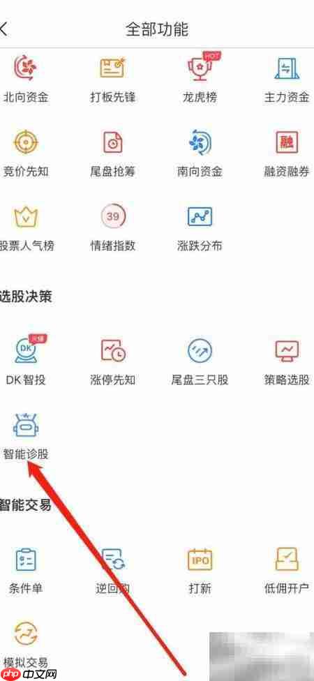 牛股王智能诊股查看方法