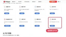 拆分PDF文件怎么操作？支持免费拆分PDF文档吗？