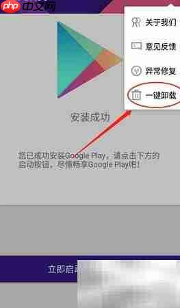 如何卸载KK谷歌助手框架