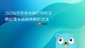 JSON字符串中换行符的正确处理与结构体解析方法
