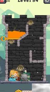 Gold Hero Rescue第54关通关攻略