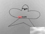 风筝飞翔绘画教程