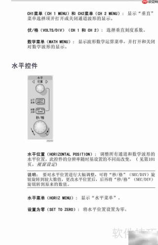 TDS1001B-SC彩屏示波器说明