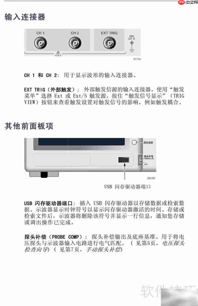 TDS1001B-SC彩屏示波器说明