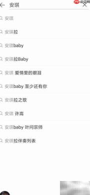 网易云音乐搜索安琪教程