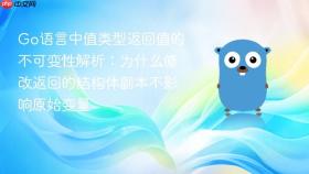 Go语言中值类型返回值的不可变性解析:为什么修改返回的结构体副本不影响原始变量