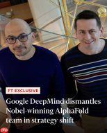 哈萨比斯过河拆桥?诺奖项目背后的AlphaFold团队被拆散了