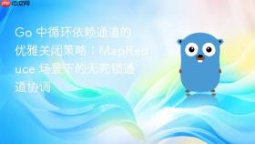 Go 中循环依赖通道的优雅关闭策略:MapReduce 场景下的无死锁通道协调