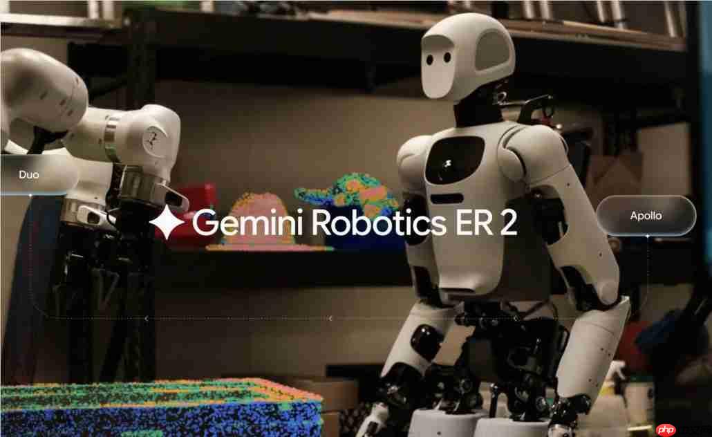 DeepMind发布Gemini Robotics ER 2,首次解锁多机协同