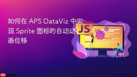 如何在 APS DataViz 中实现 Sprite 图标的自动动画位移