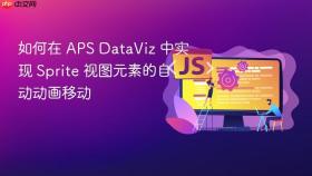如何在 APS DataViz 中实现 Sprite 视图元素的自动动画移动