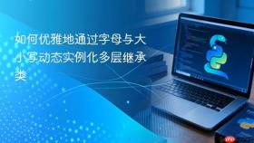 如何优雅地通过字母与大小写动态实例化多层继承类
