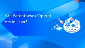 Are Parentheses Operators in Java?